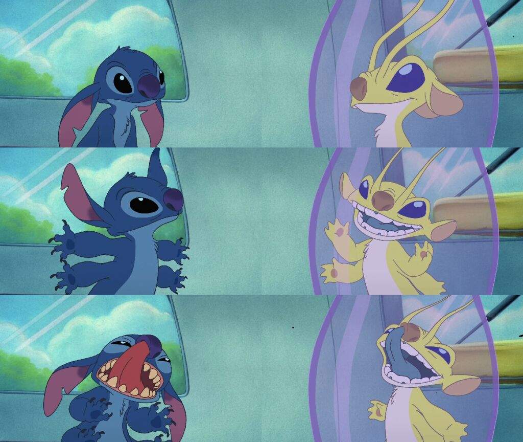 To make a long story short, Lilo & Stitch save all of the experiments.....
