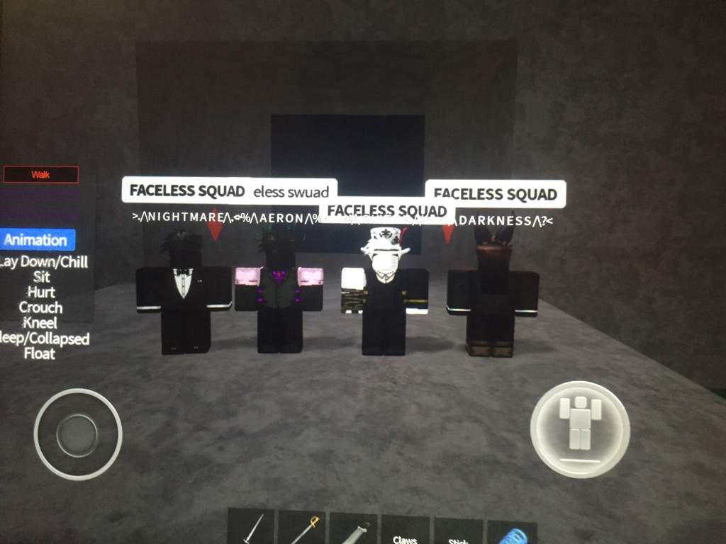 Squad Goals Roblox Amino - how to be faceless on roblox