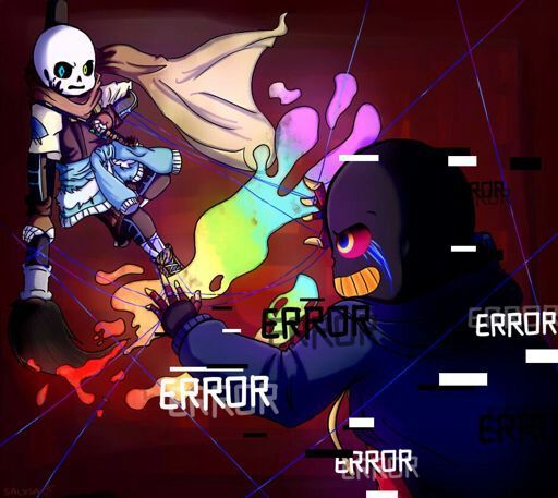 Santa Cross/Sexy Devil Error Sans | Undertale Amino