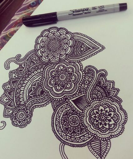 ZENTANGLE ART | •Arte Amino• Amino