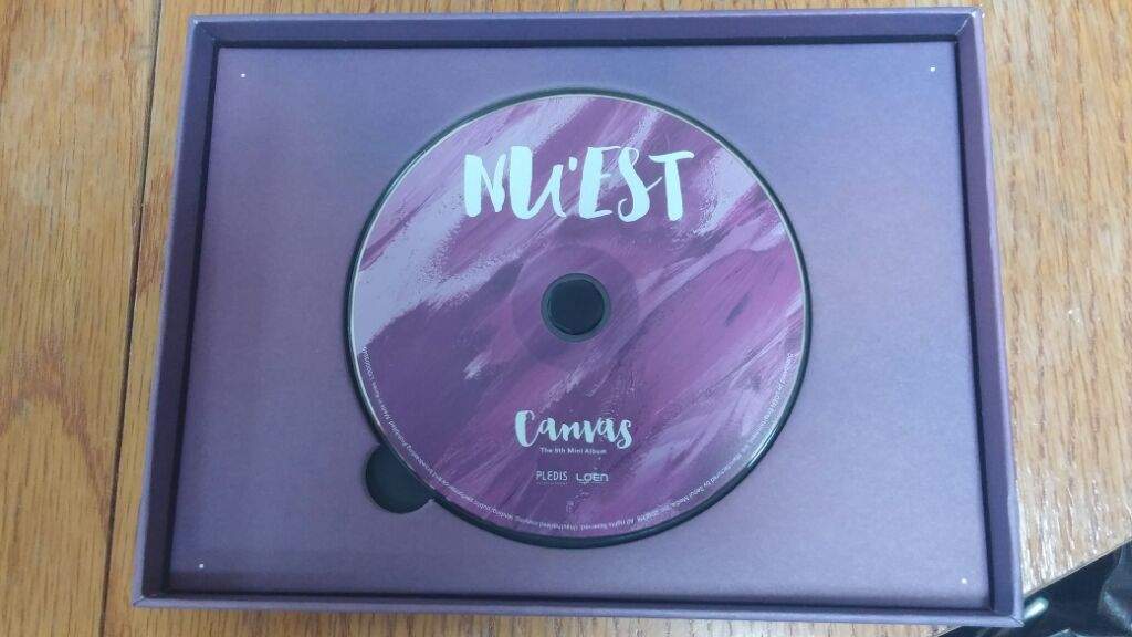 New CD+Photos+Gift Photo FACTORY SEALED NU'EST NUEST CANVAS 5th Mini Album 