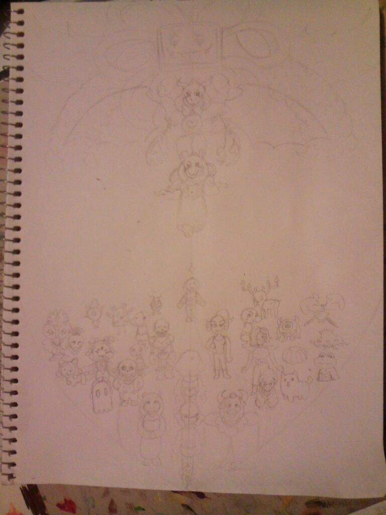 UT Drawing in Process Undertale Amino