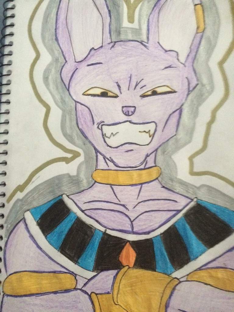 Lord Beerus Drawing!!!! | Anime Amino