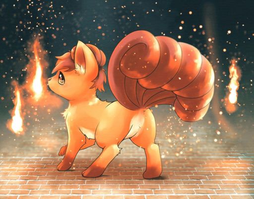 Vulpix là đáng yêu và duyên dáng! Bạn sẽ không thể rời mắt khỏi hình ảnh này của Vulpix, chú thú cưng xinh đẹp trong thế giới Pokemon.