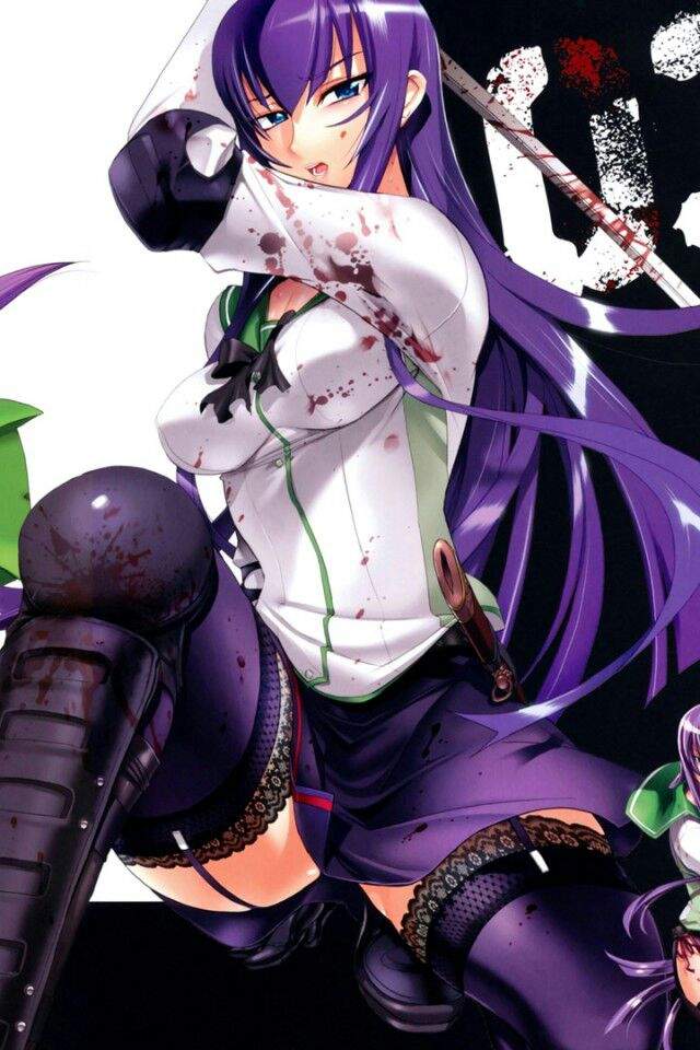 21 Saeko Busujima Highschool Of The Dead Anime Amino