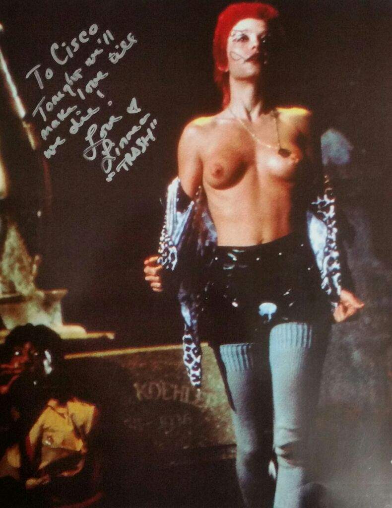 Return Of The Living Dead Linnea Quigley (Trash) Autographed photo. 