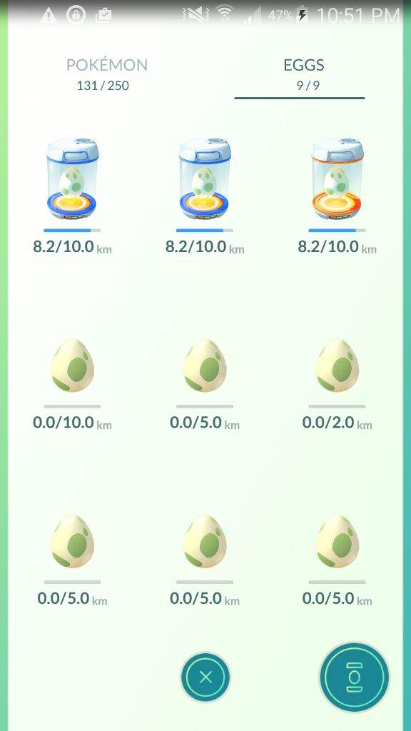 Quick update on my 10 km eggs Pokemon GO Amino