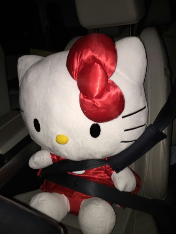 My huge kuromi hello kitty plush | Sanrio Amino