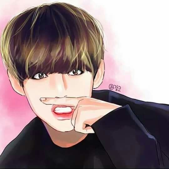 2nd edition BTS fan art gallery-V😁 | K-Pop Amino