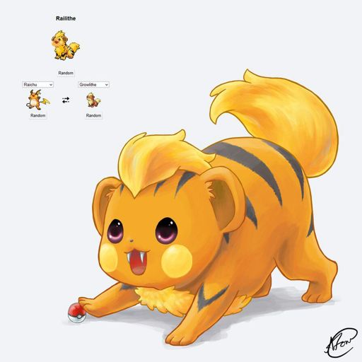 pokemon fusion generation art