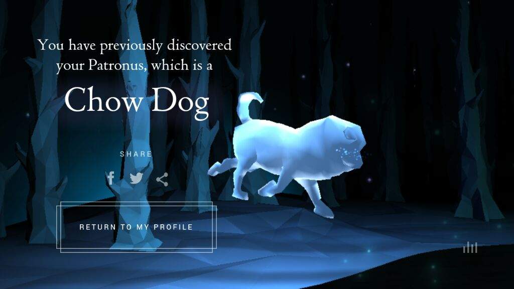 what does chow dog patronus mean