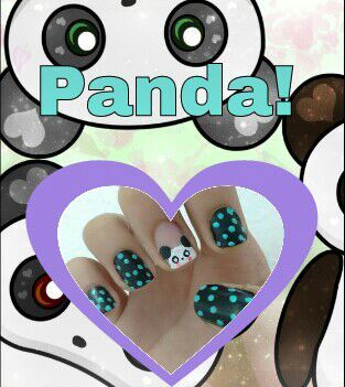 Nail Art de panda kawaii! ? | Manualidades Amino