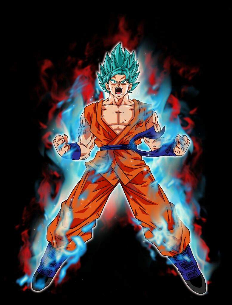 Goku Super Sayayin Blue Kaioken Dragon Ball Espanol Amino