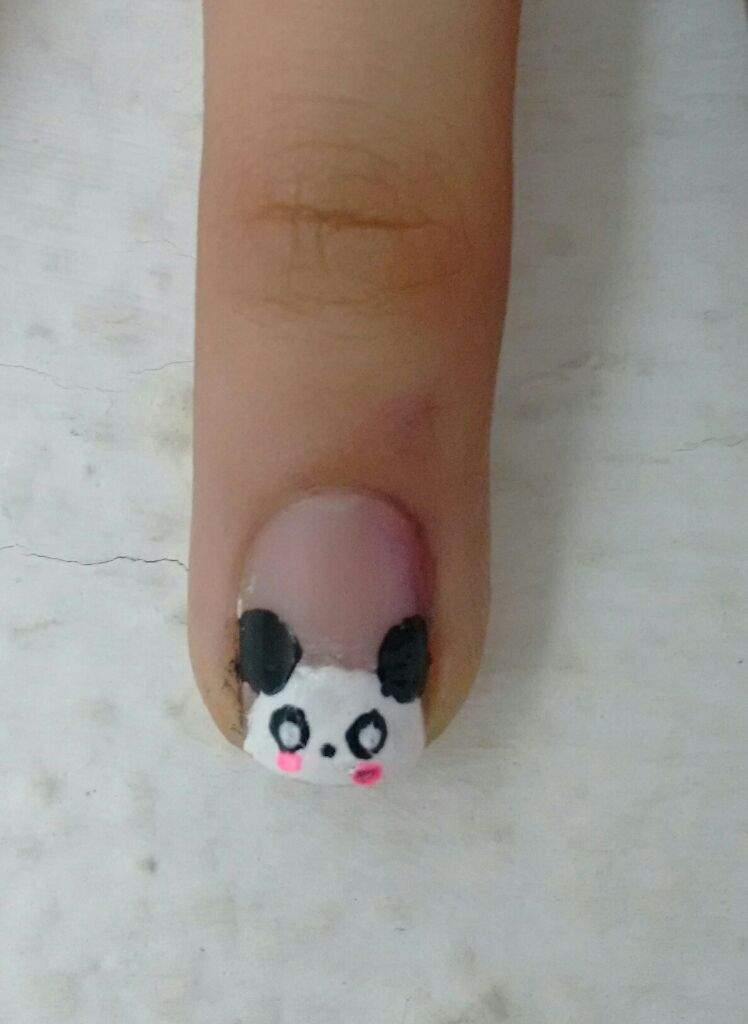 Nail Art de panda kawaii! ? | Manualidades Amino