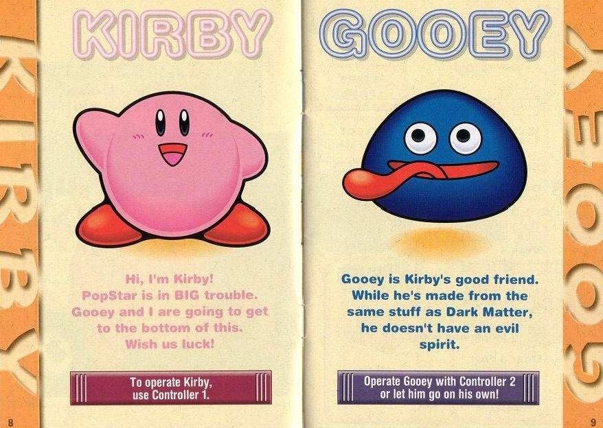 Is Gooey 02? A Kirby Theory (1) Kirby Amino