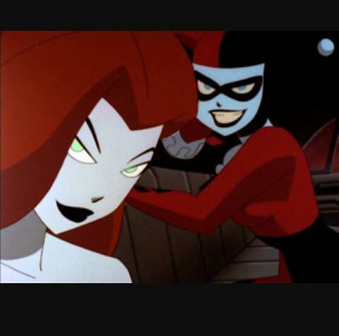 Harley and Ivy!! They were great in the Batman animated series together ...