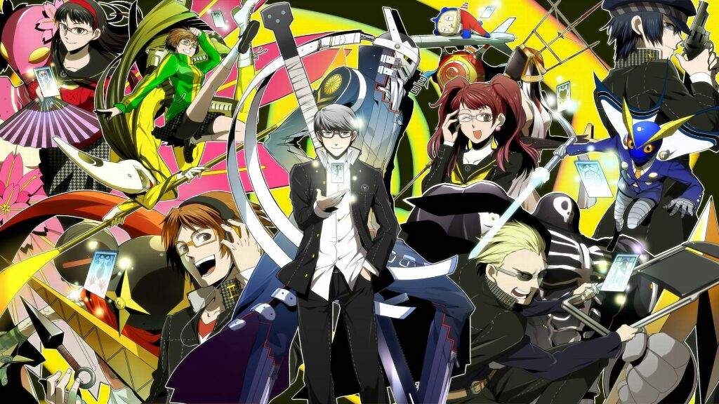 A Persona 4 wallpaper I made using the PQ chibis  rMegaten