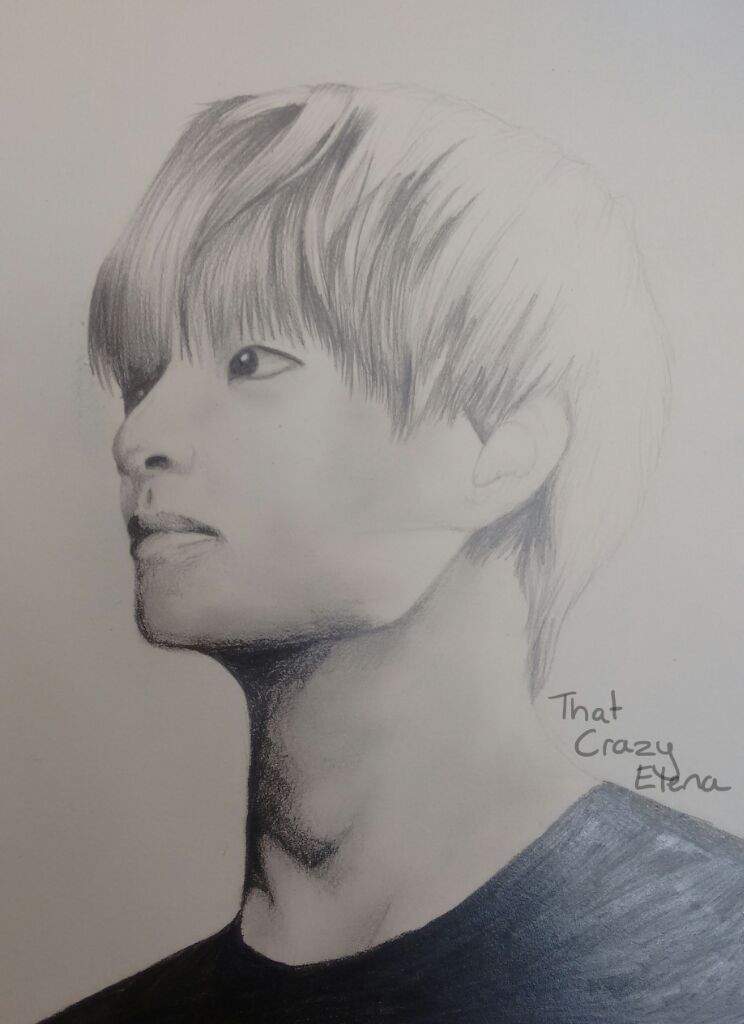 Taehyung Pencil Drawing | ARMY's Amino