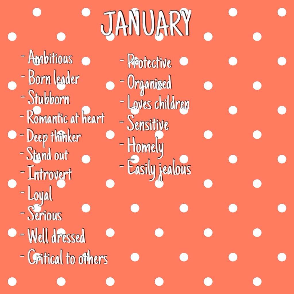 Birth Month Personality Traits: An Extension+Compatibility! | ARMY's Amino