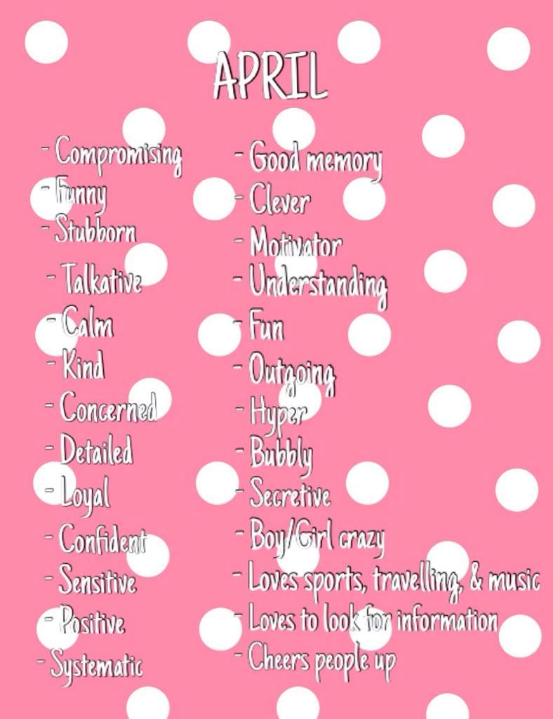 Birth Month Personality Traits: An Extension+Compatibility! | ARMY's Amino