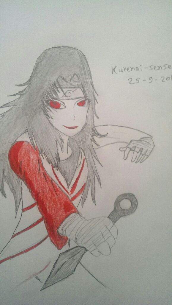 My Drawing Of Kurenai And Kid Obito Naruto Amino