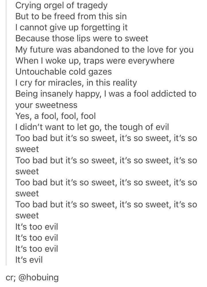 LYRICS] Boy Meets Evil (BTS) | K-Pop Amino