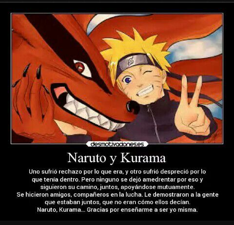 Kurama y Naruto del odio a la amistad | •Anime• Amino