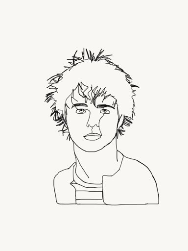 billie joe armstrong drawing by moi | Emo Amino