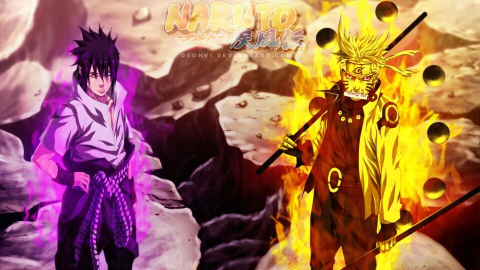 Naruto And Sasuke One Of Most Liking Modes Of Mine Is Six