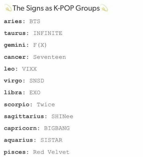 bts zodiac sign