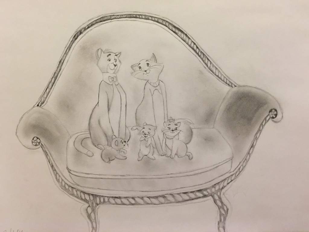 Aristocats Drawing Disney Amino