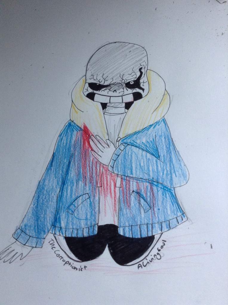 Corruptiontale Fan Art! | Undertale Amino