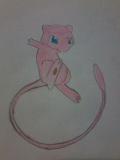 Mi dibujo de mew | Wiki | •Pokémon• En Español Amino