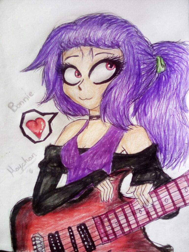 Un Dibujito De Bonnie🐰en Version Mujer Fnafhs Amino Amino 6296