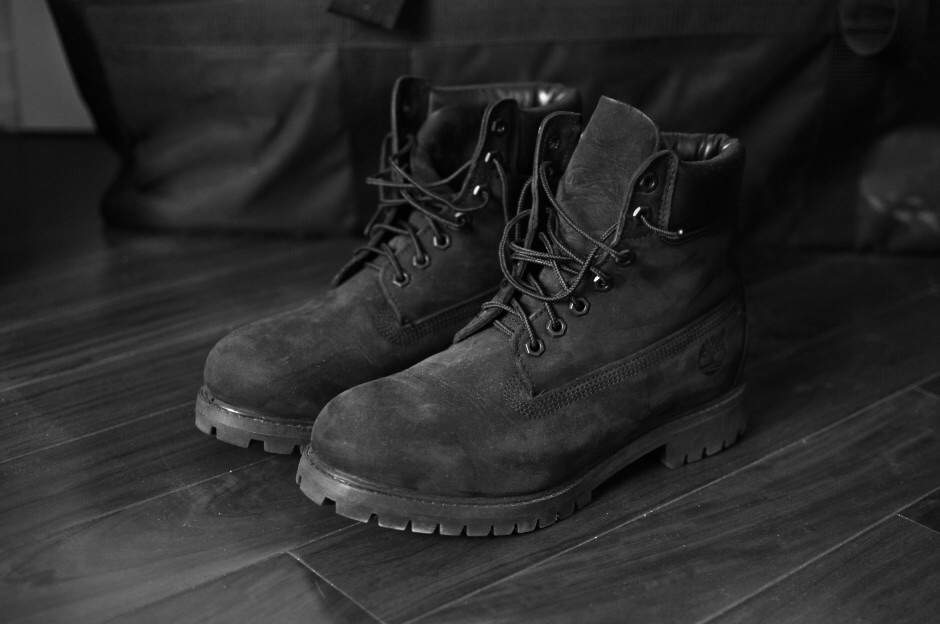 black suede timbs