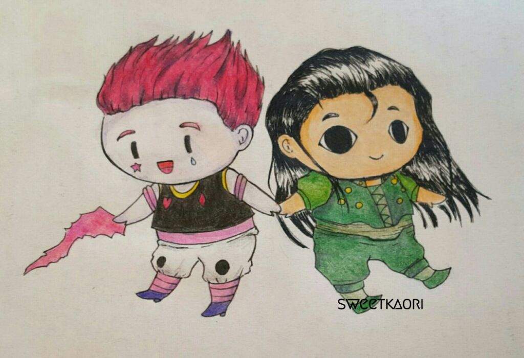 How to Draw Chibi Illumi and Hisoka | Anime Amino