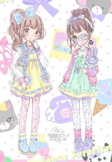 Fairy Kei Fanart~ 💖💗💖 | Kawaii Amino Amino