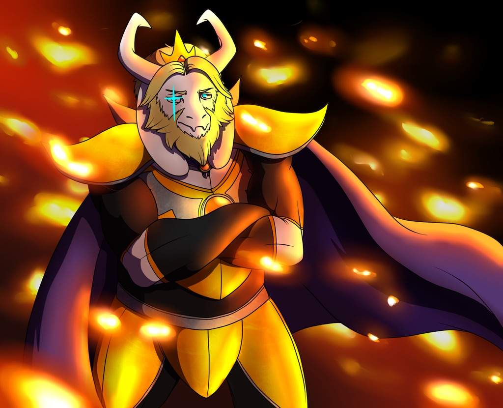 Undieing Undertale Asgore Wallpaper