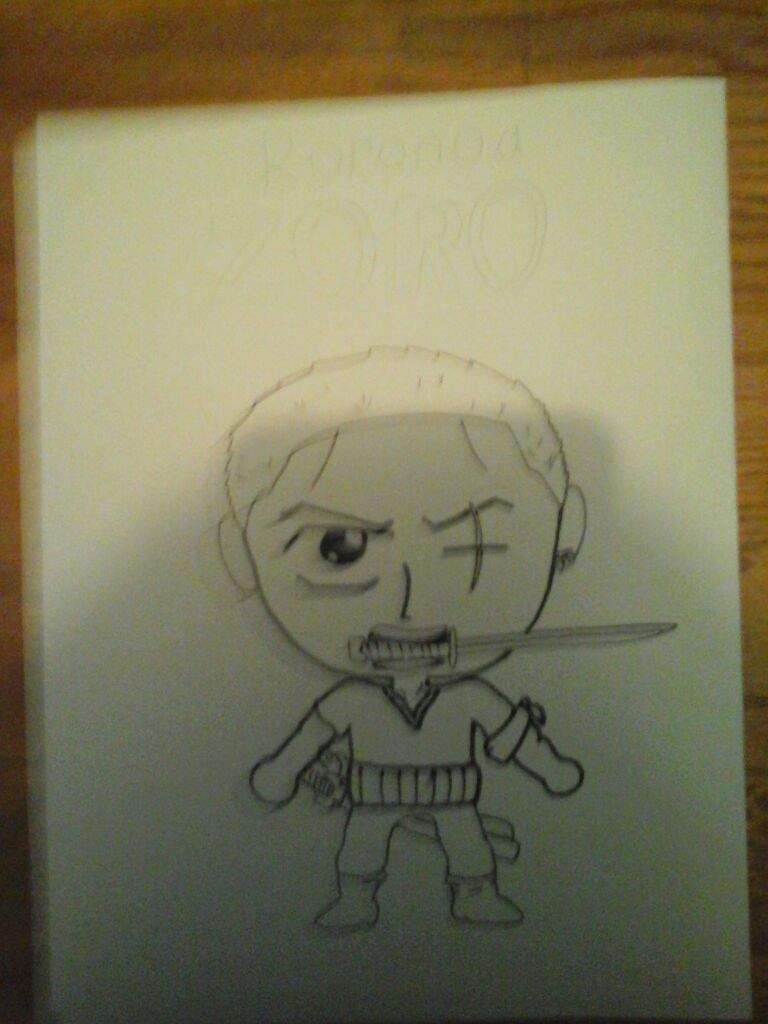 Roronoa Zoro Chibi Drawing One Piece Amino