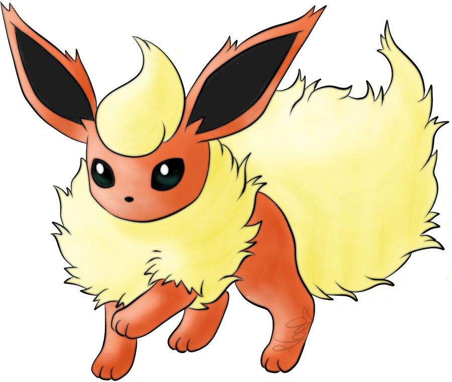 What Color Is Flareon S Eyes