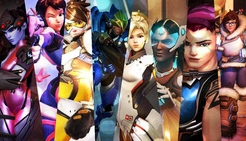 My Top 5 Overwatch LADIES | Video Games Amino