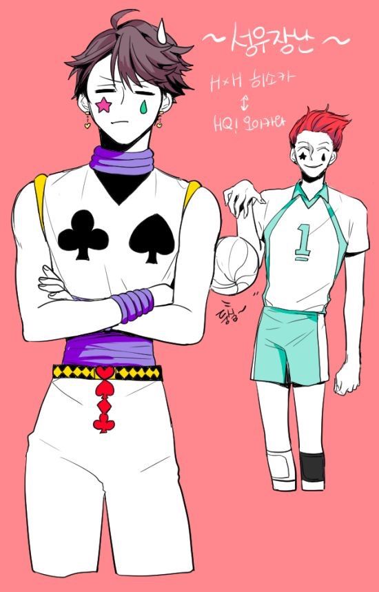 Hisoka and Oikawa | Hunter x Hunter Amino