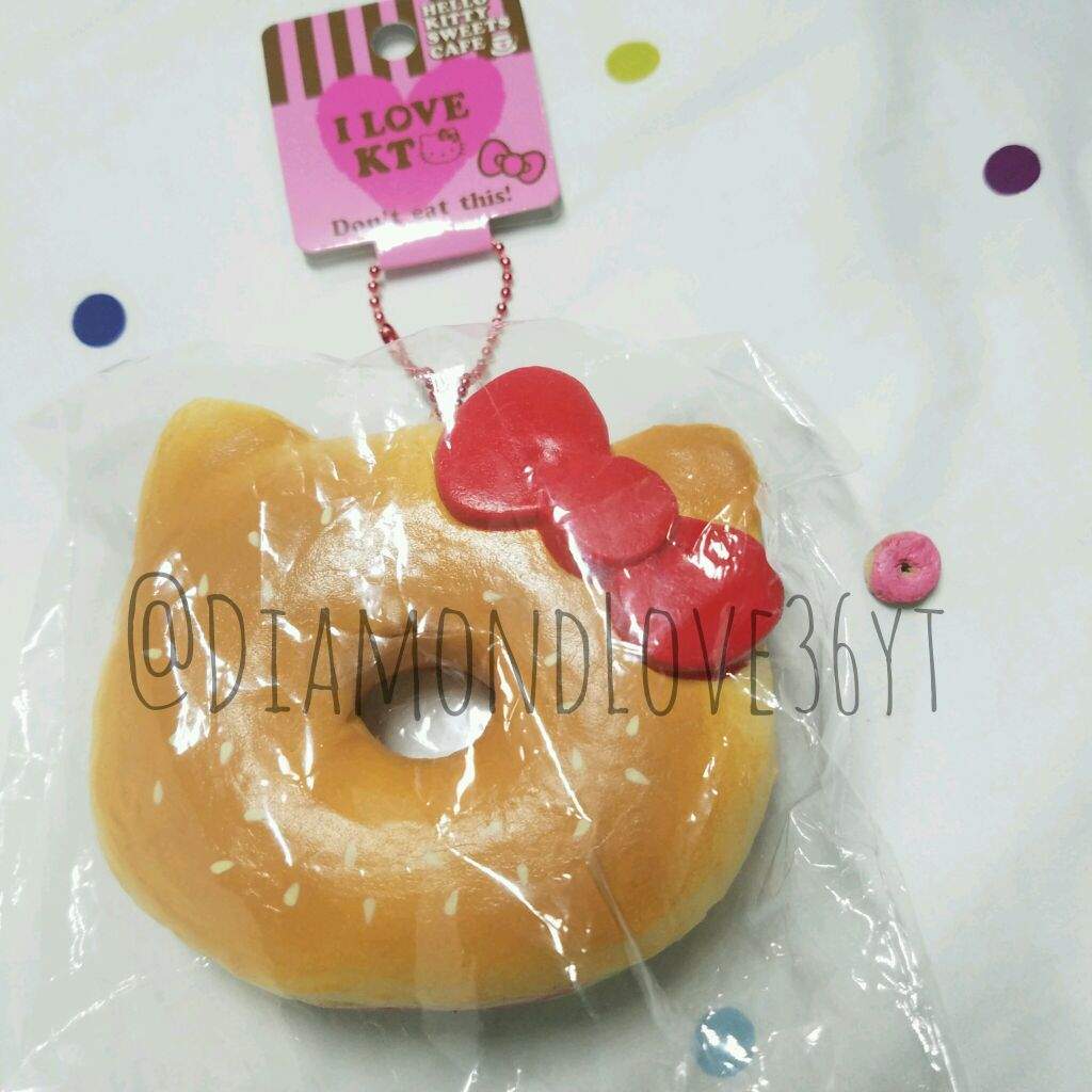 hello kitty burger squishy