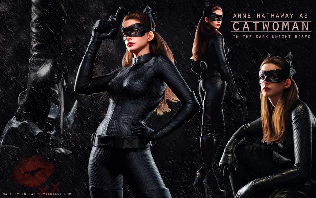 Anne Hathaway had donned the Catwoman suit for Christopher Nolan's 201...