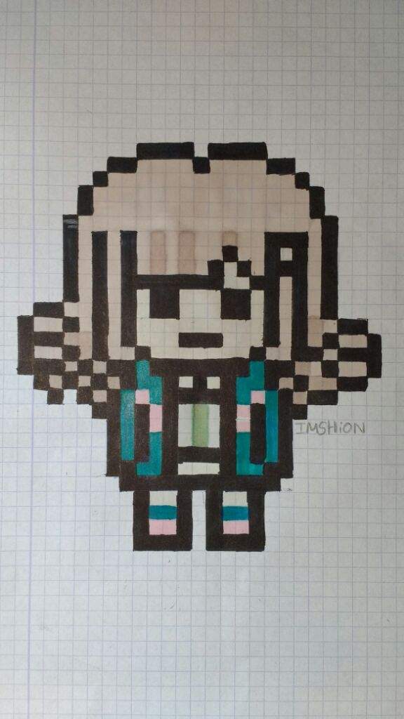 Chiaki Nanami pixelart | Danganronpa Amino