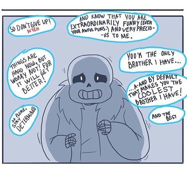 Sans is Rooting For You | Undertale Amino