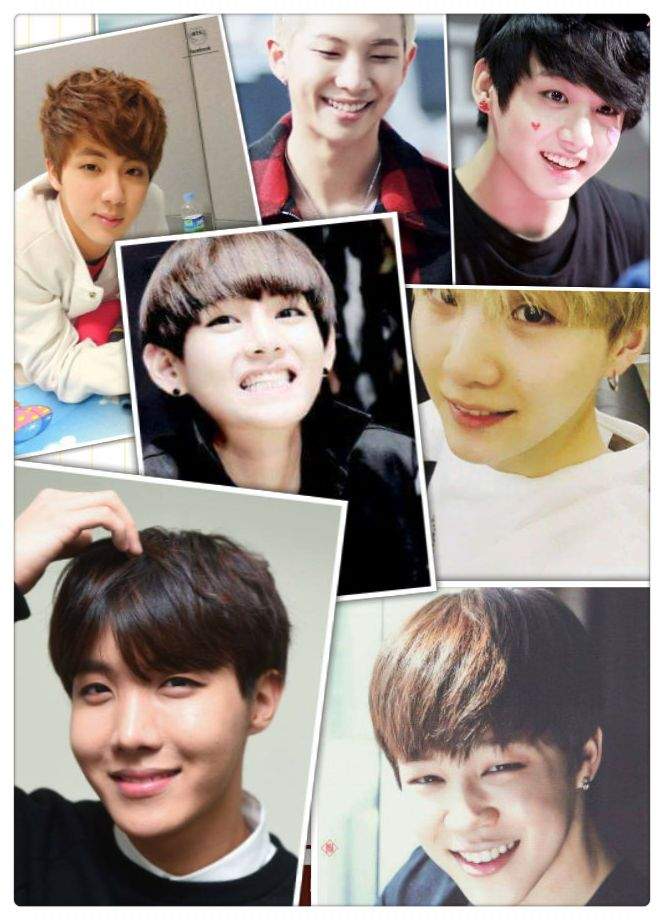 BTS SONRISAS!! | •K-Pop• Amino