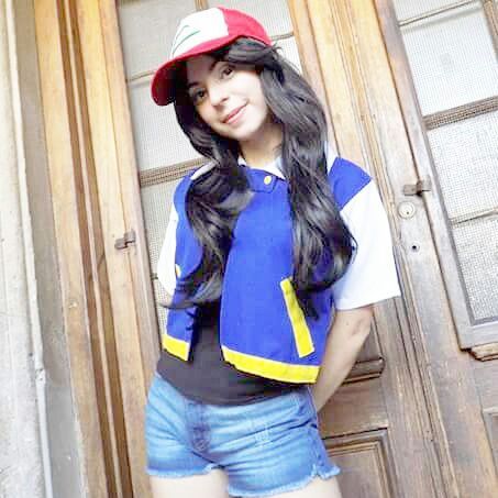 Mi Cosplay de Ash versión chica | •Pokémon• En Español Amino