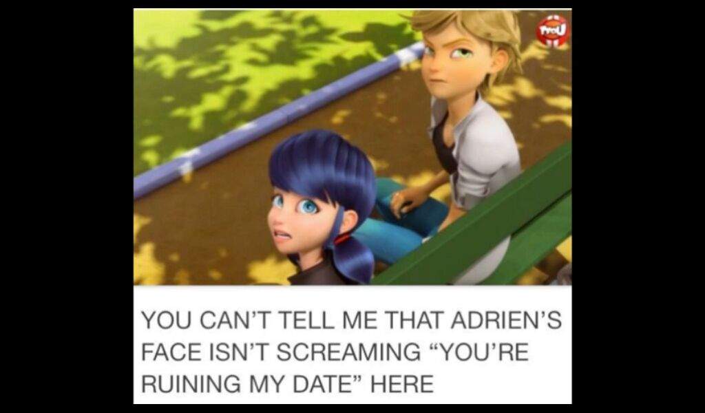 Adrien totally wanted to kiss Marinette! | Miraculous Amino