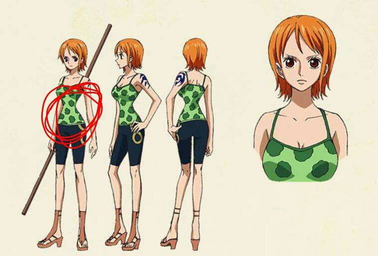 1. Nami from One Piece - wide 8
